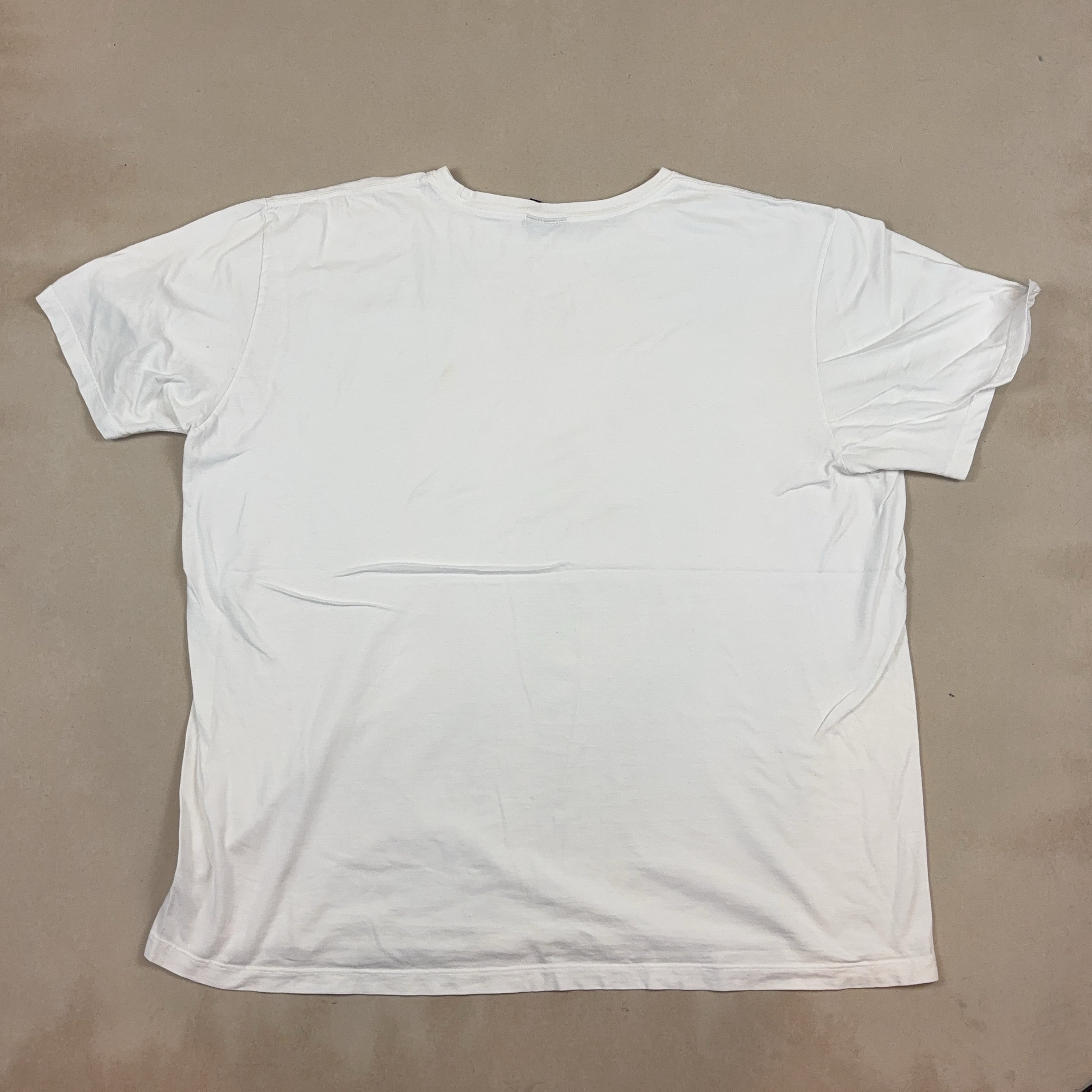POLO RALPH LAUREN WHITE TEE - X LARGE
