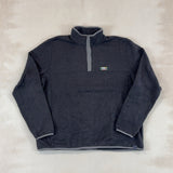 LL BEAN BUTTON COLLAR FLEECE - 2X LARGE