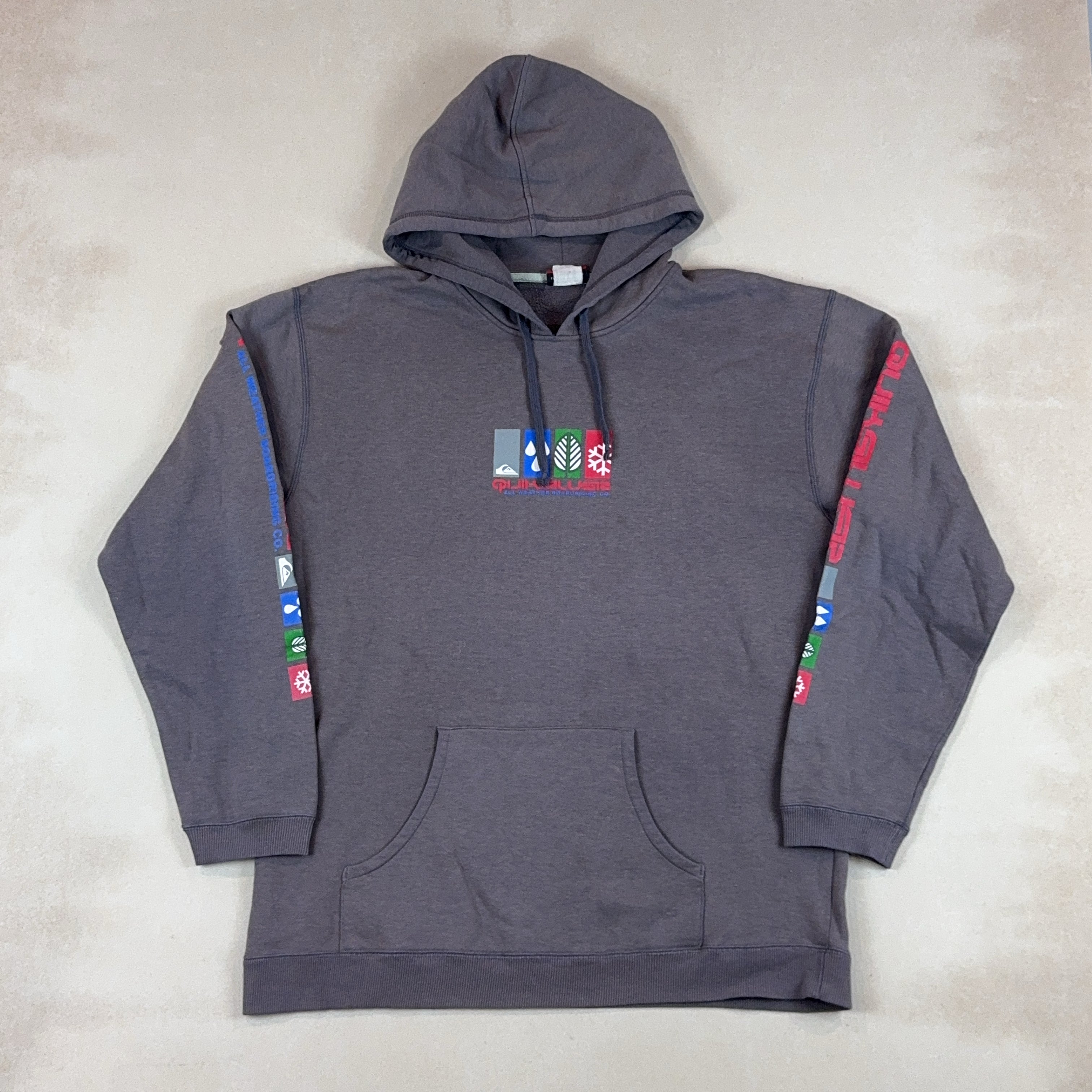 QUIKSILVER HOODIE - X LARGE