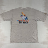 DOG BEACH TEE - X LARGE