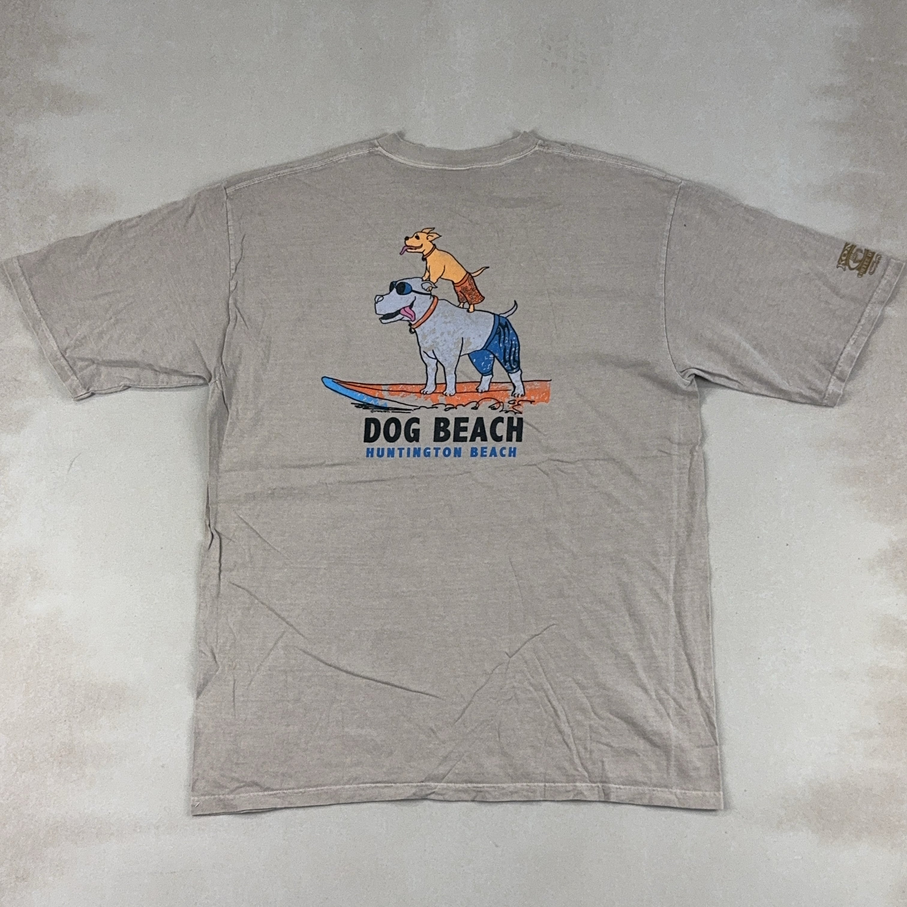 DOG BEACH TEE - X LARGE