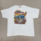GRAPHIC WHITE TEE - X LARGE