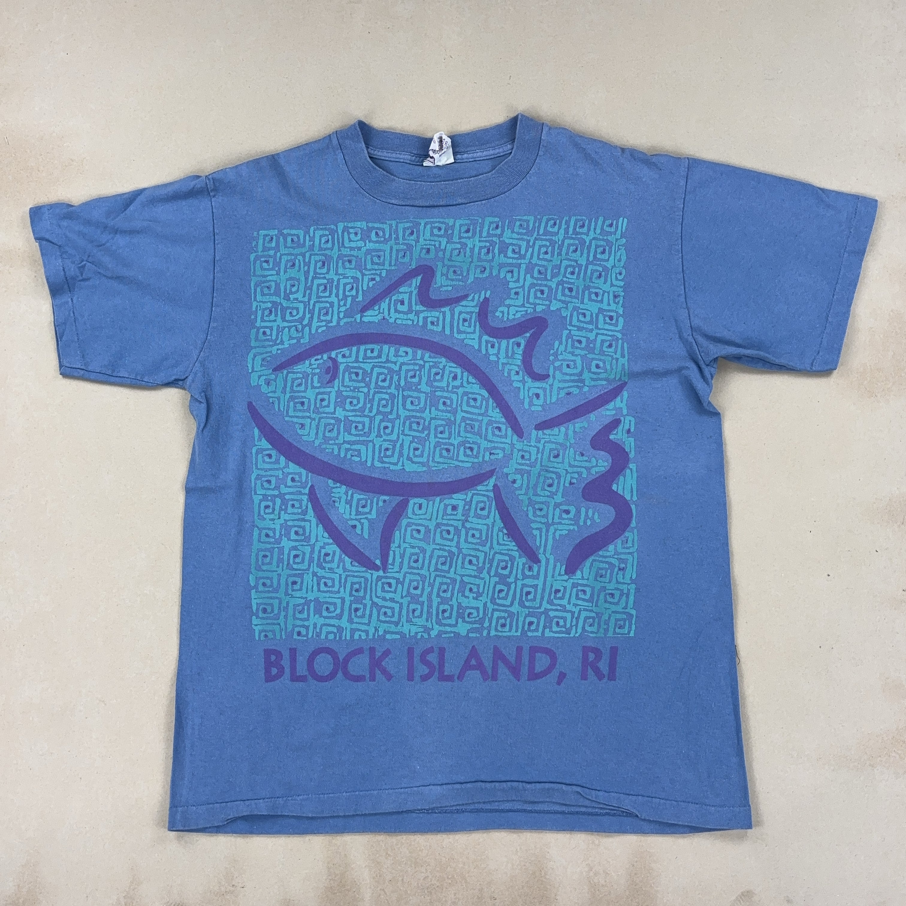 FISH GRAPHIC TEE - LARGE