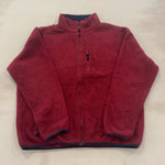 L.L.BEAN RED FLEECE - 2X LARGE