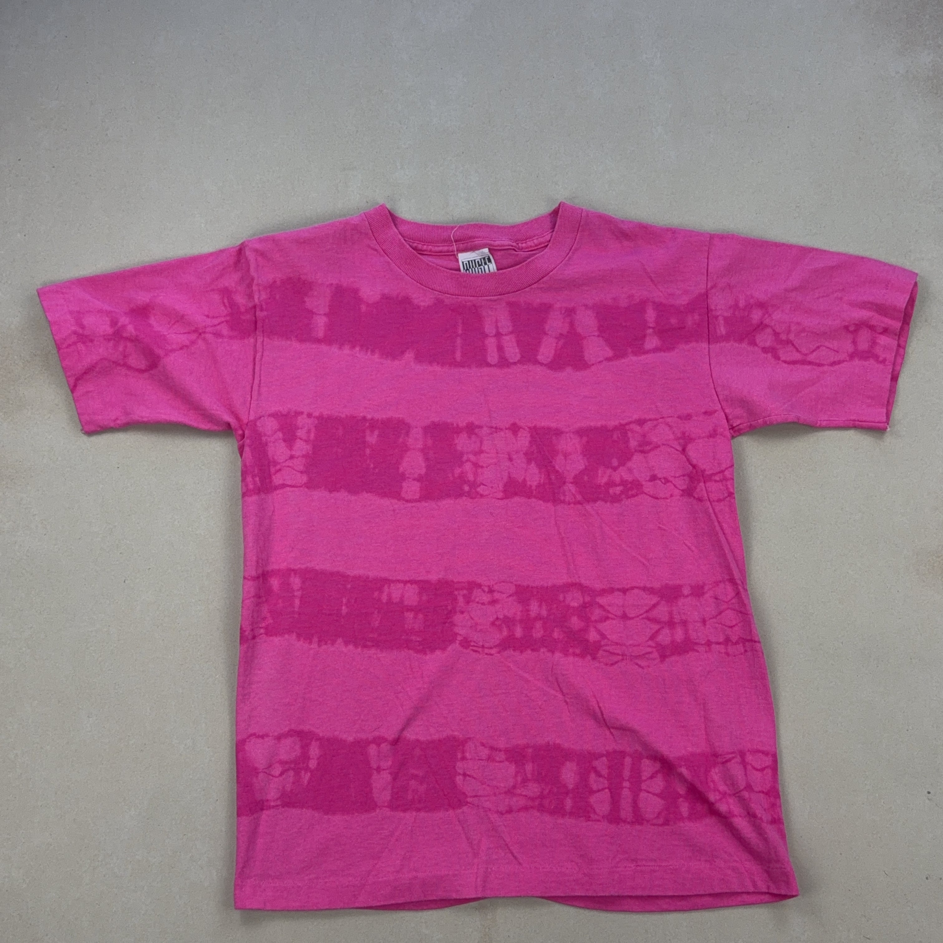 PINK TIE DYE TEE - MEDIUM