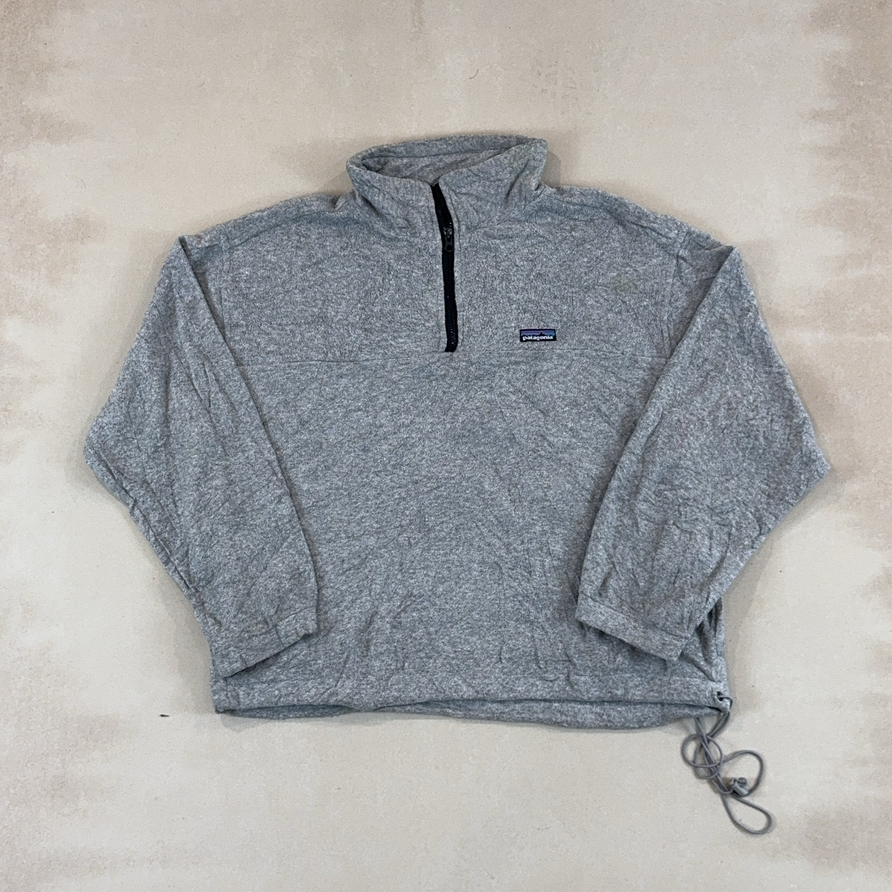 PATAGONIA GREY QUARTER ZIP - X LARGE