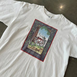 FAT TIRE WHITE VINTAGE TEE X LARGE