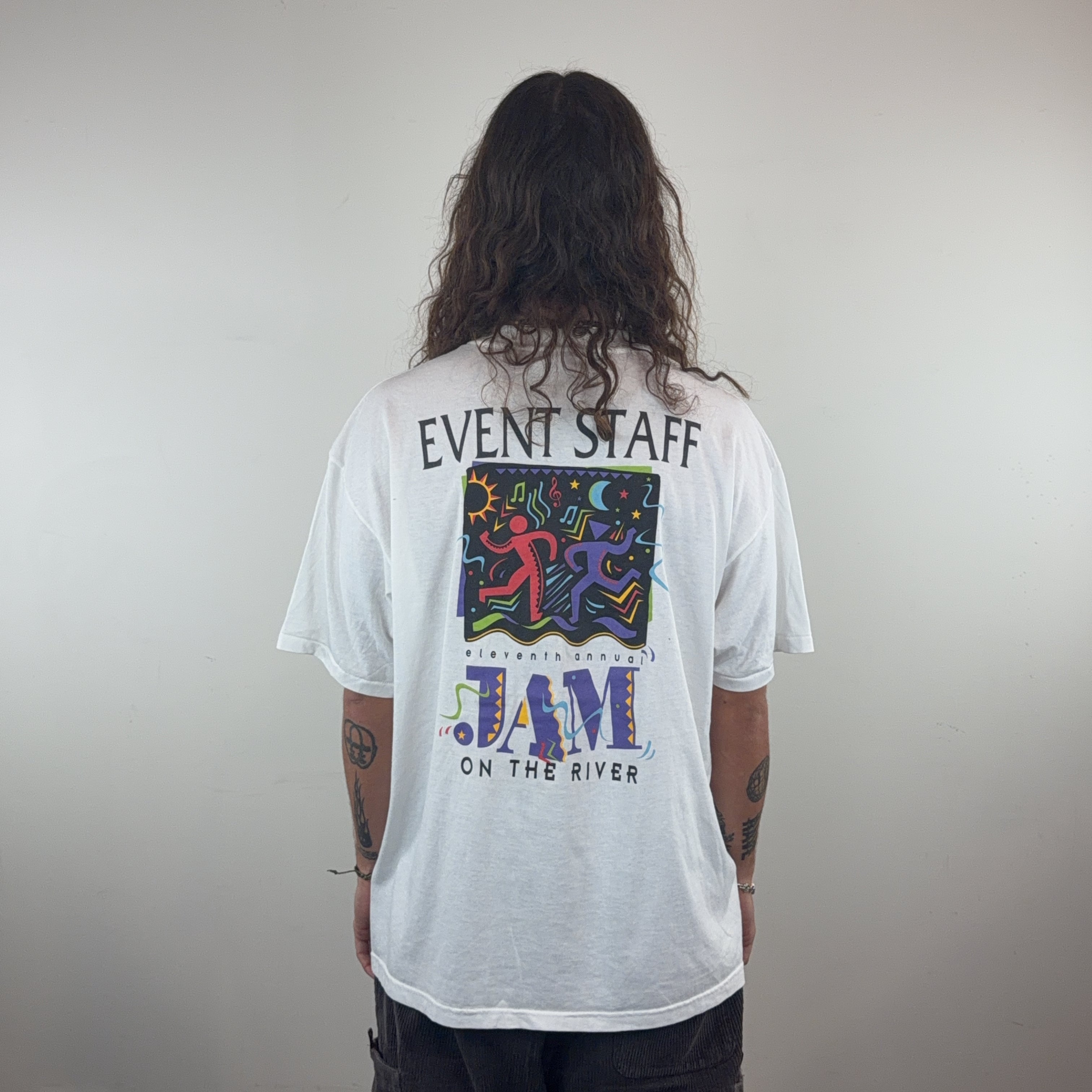 ELEVENTH ANNUAL WHITE TEE - LARGE