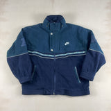NIKE NAVY & GREEN JACKET - X LARGE