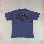 QUIKSILVER PURPLE TEE - MEDIUM