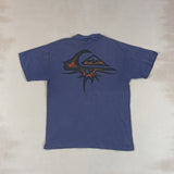 QUIKSILVER PURPLE TEE - MEDIUM