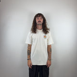 GRAPHIC WHITE TEE - MEDIUM