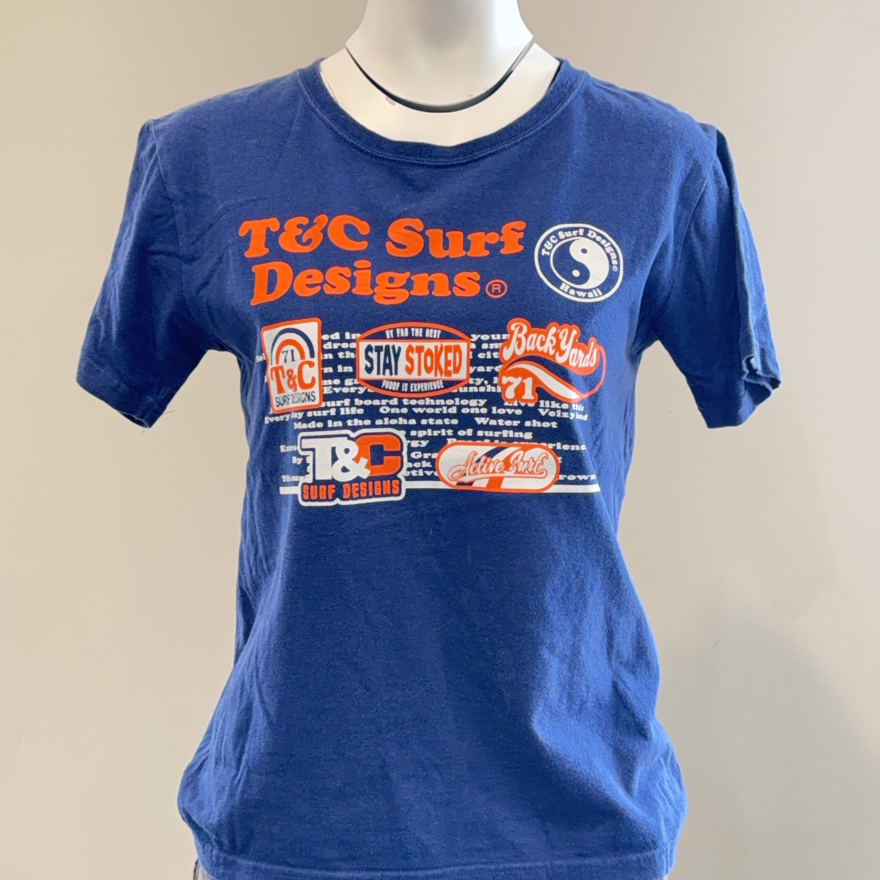 T&C SURF DESIGNS TEE - MEDIUM