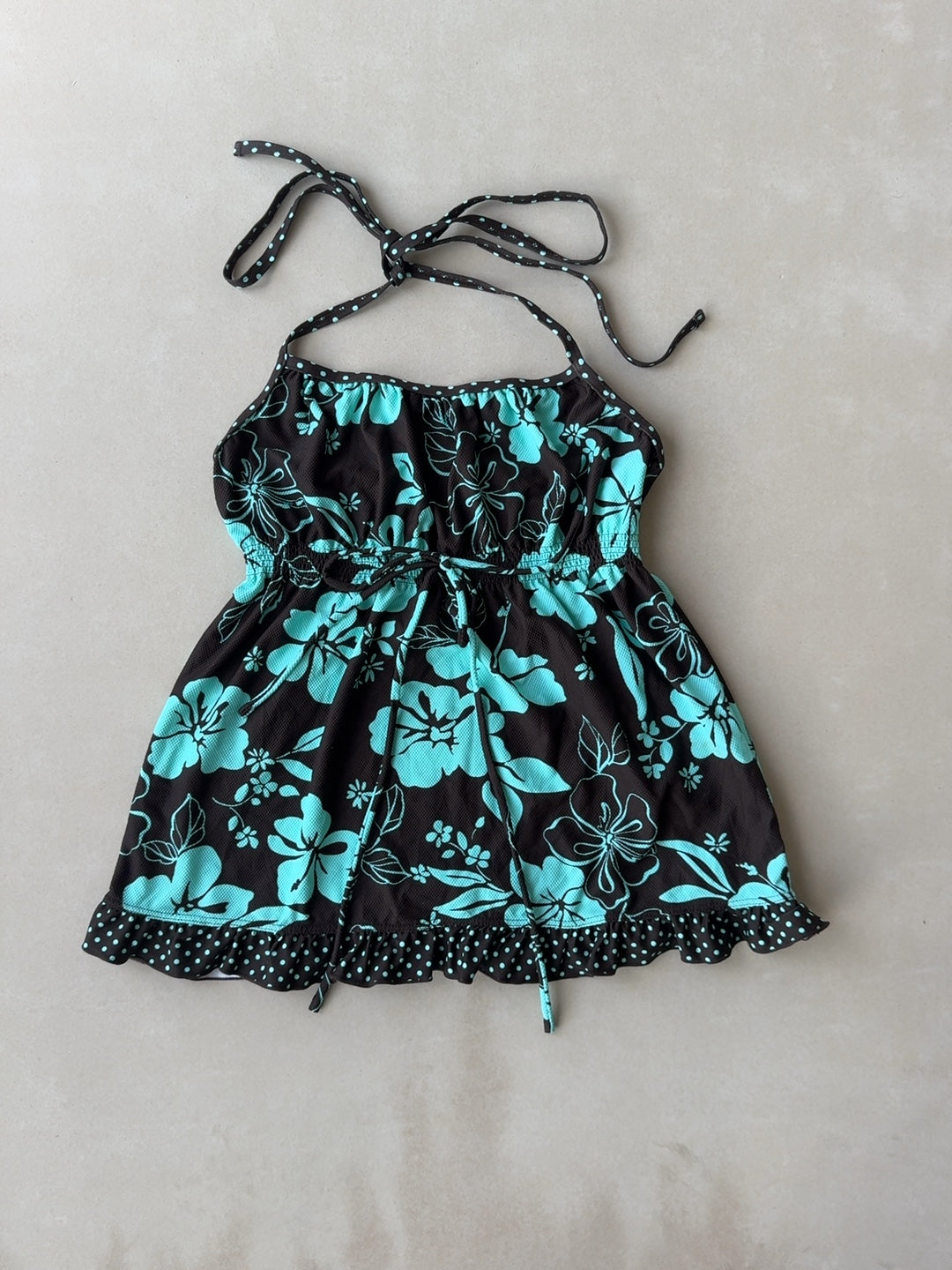 FLORAL TANKINI - MEDIUM