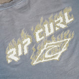 RIP CURL TEE BLUE X LARGE