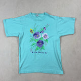 FLORAL GRAPHIC TEE - SMALL