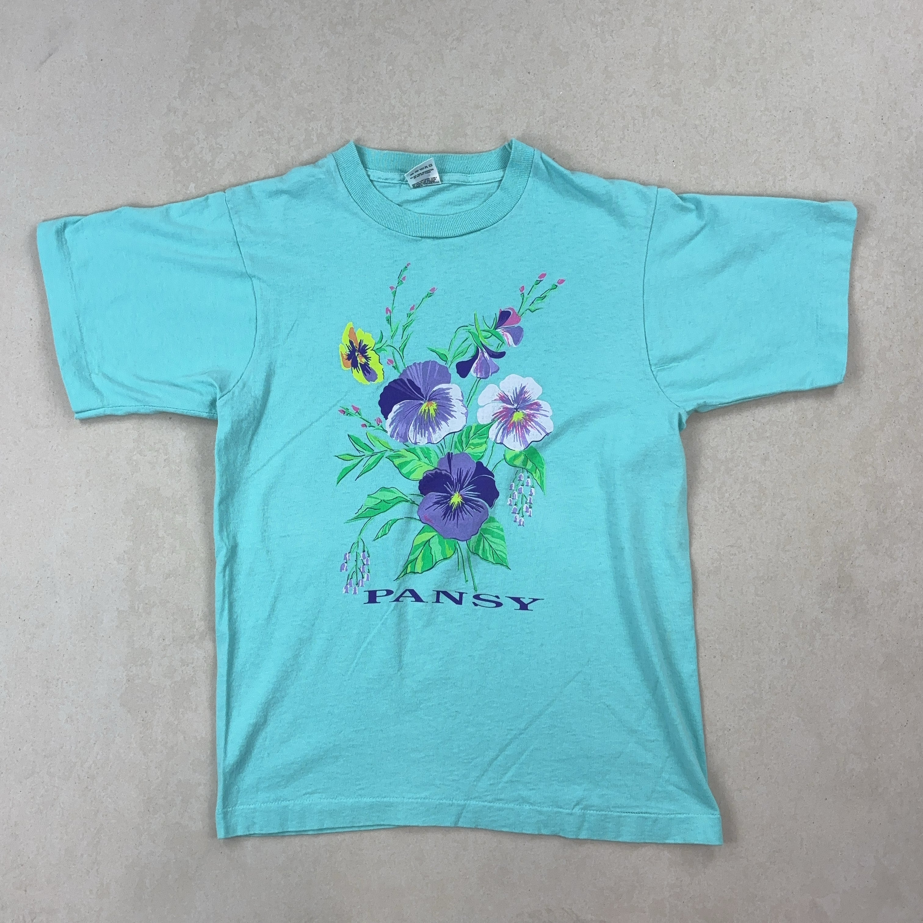 FLORAL GRAPHIC TEE - SMALL