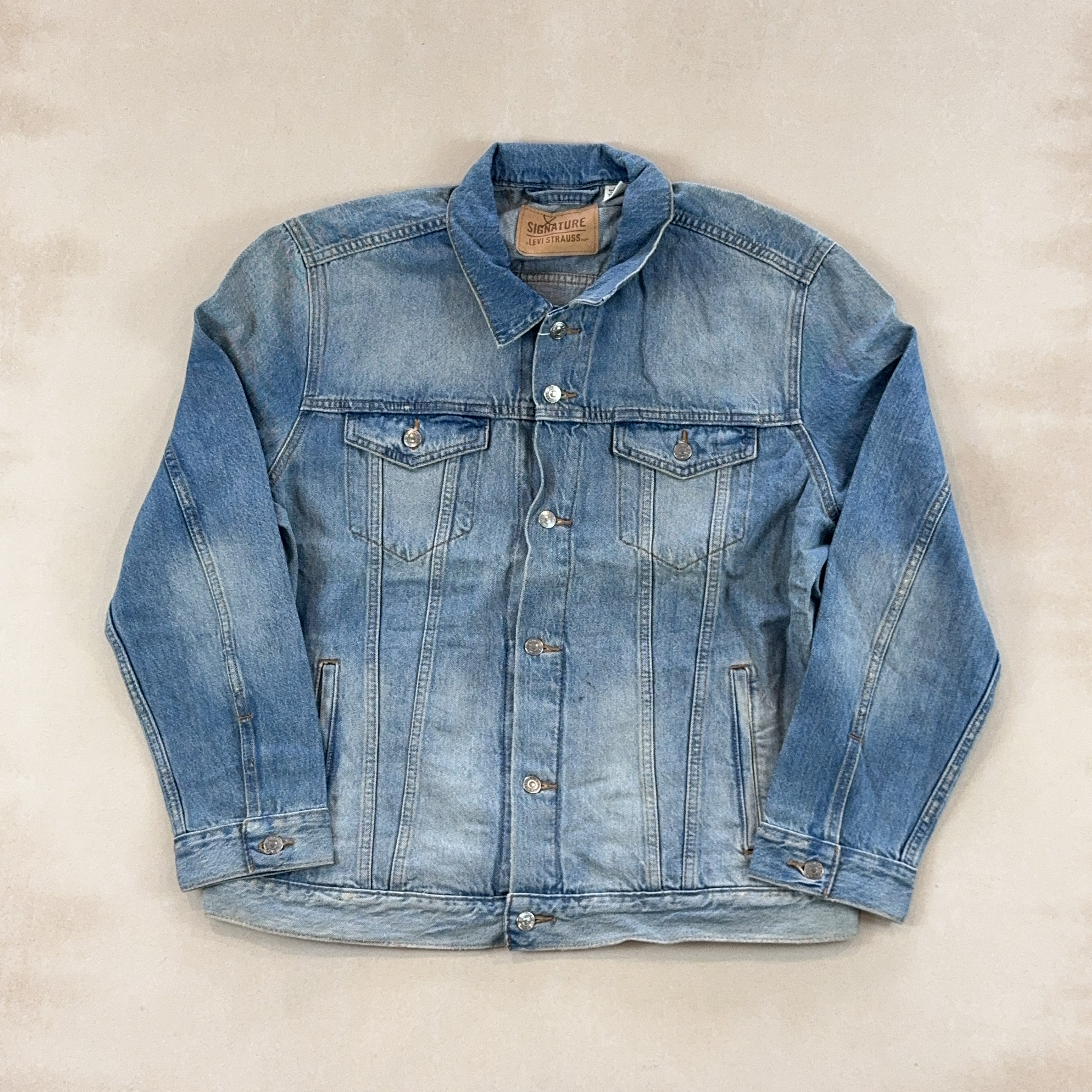 LEVI STRAUSS SIGNATURE DENIM JACKET - X LARGE