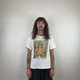 GRAPHIC WHITE TEE - MEDIUM