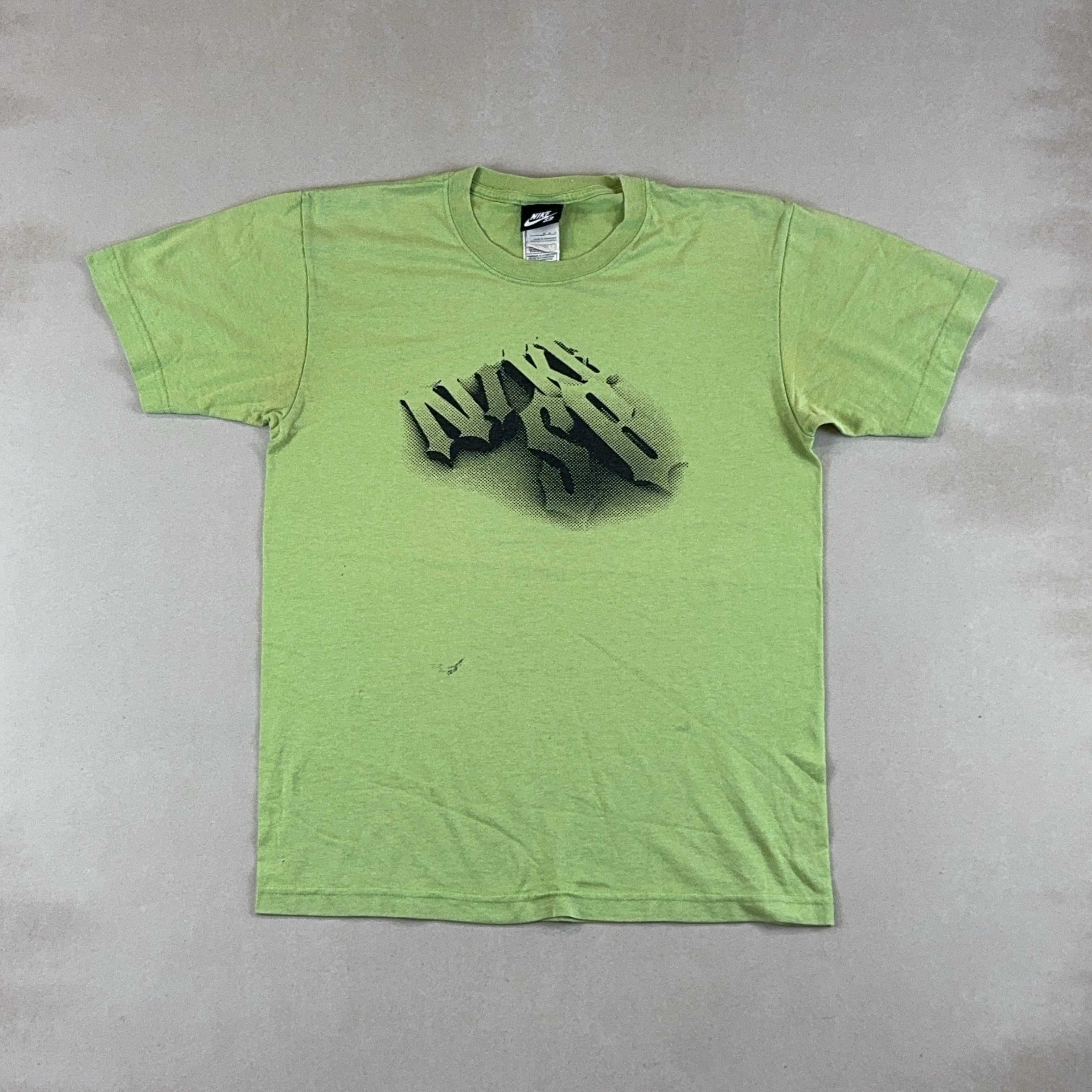 NIKE LIME GREEN TEE - MEDIUM