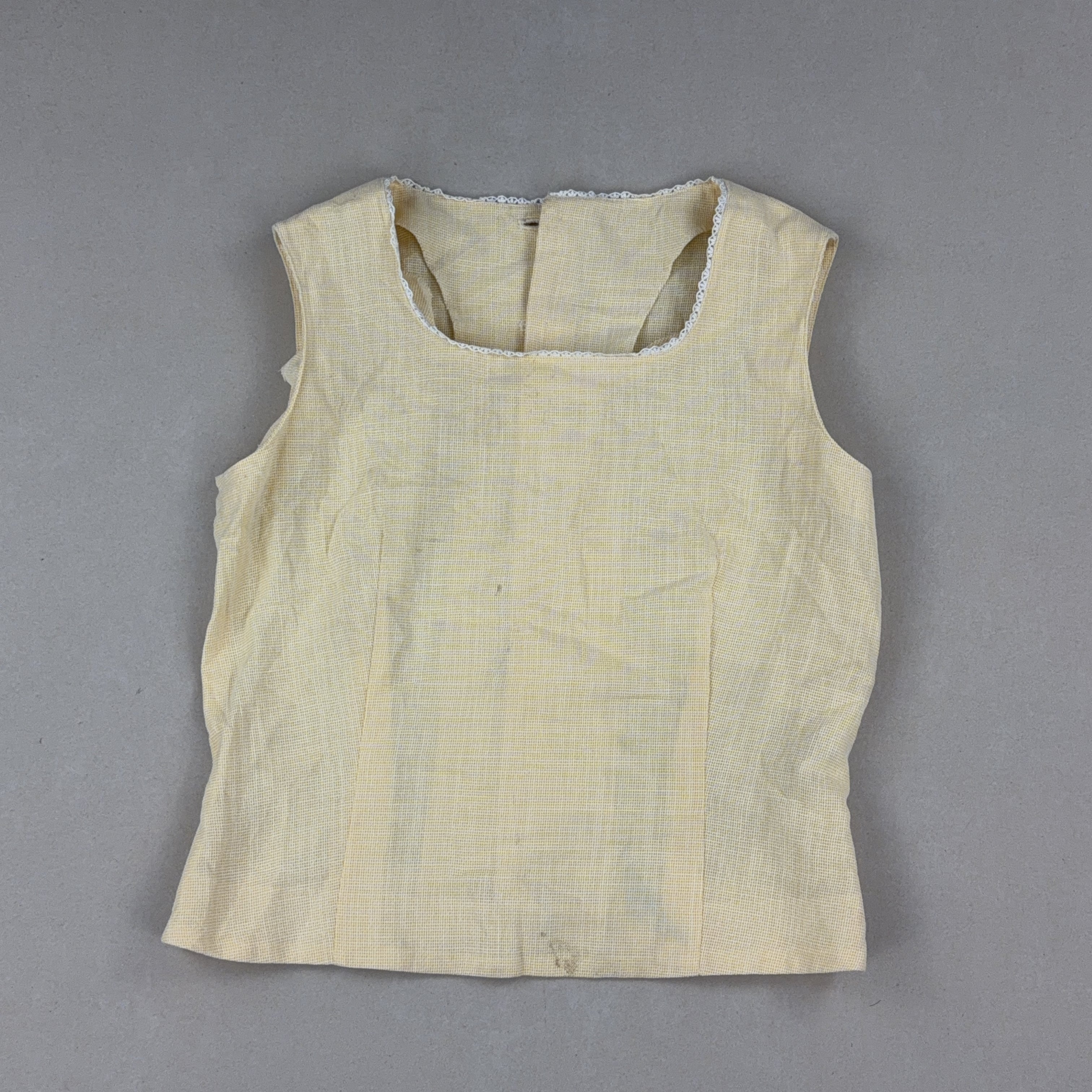VINTAGE YELLOW TOP - MEDIUM