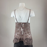 FLORAL LACE TOP - MEDIUM
