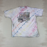 GRAPHIC TIE DYE TEE - X LARGE