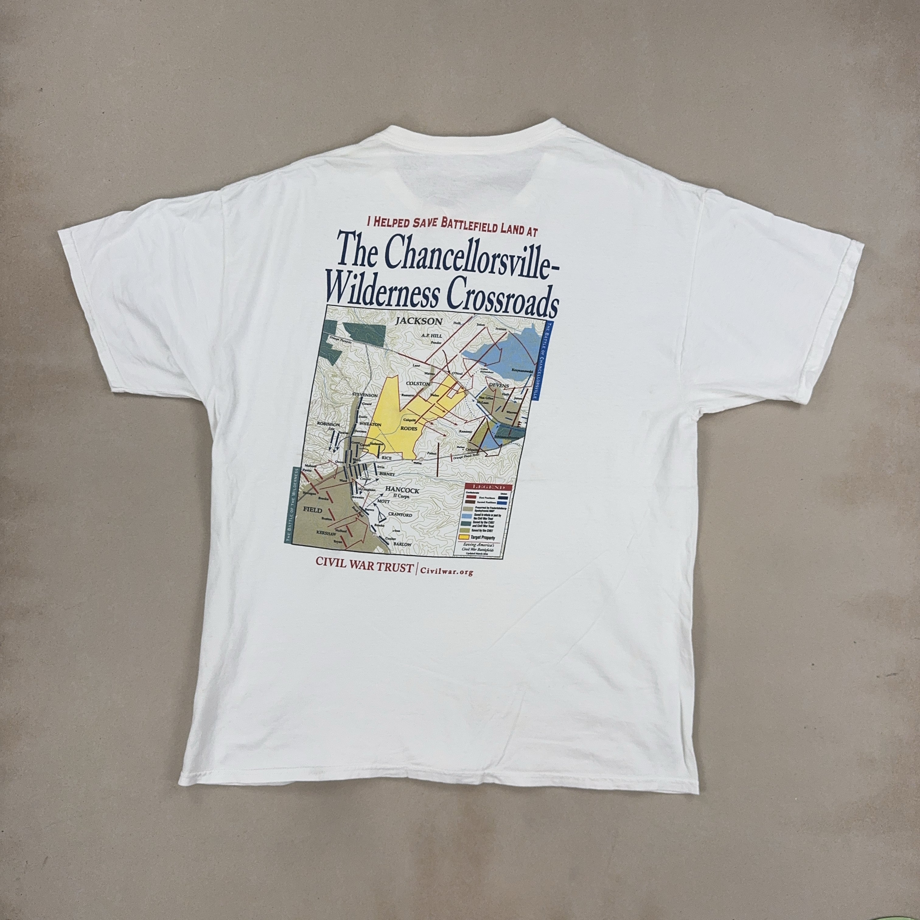 CIVIL WAR TRUST TEE - X LARGE