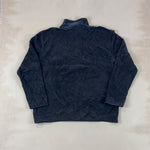 NAUTICA BLACK QUARTER ZIP - X LARGE