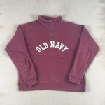 OLD NAVY QUARTER ZIP - LARGE