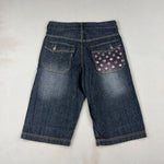 VINTAGE DENIM JORTS - MEDIUM