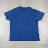 POLO RALPH LAUREN BLUE TEE - LARGE
