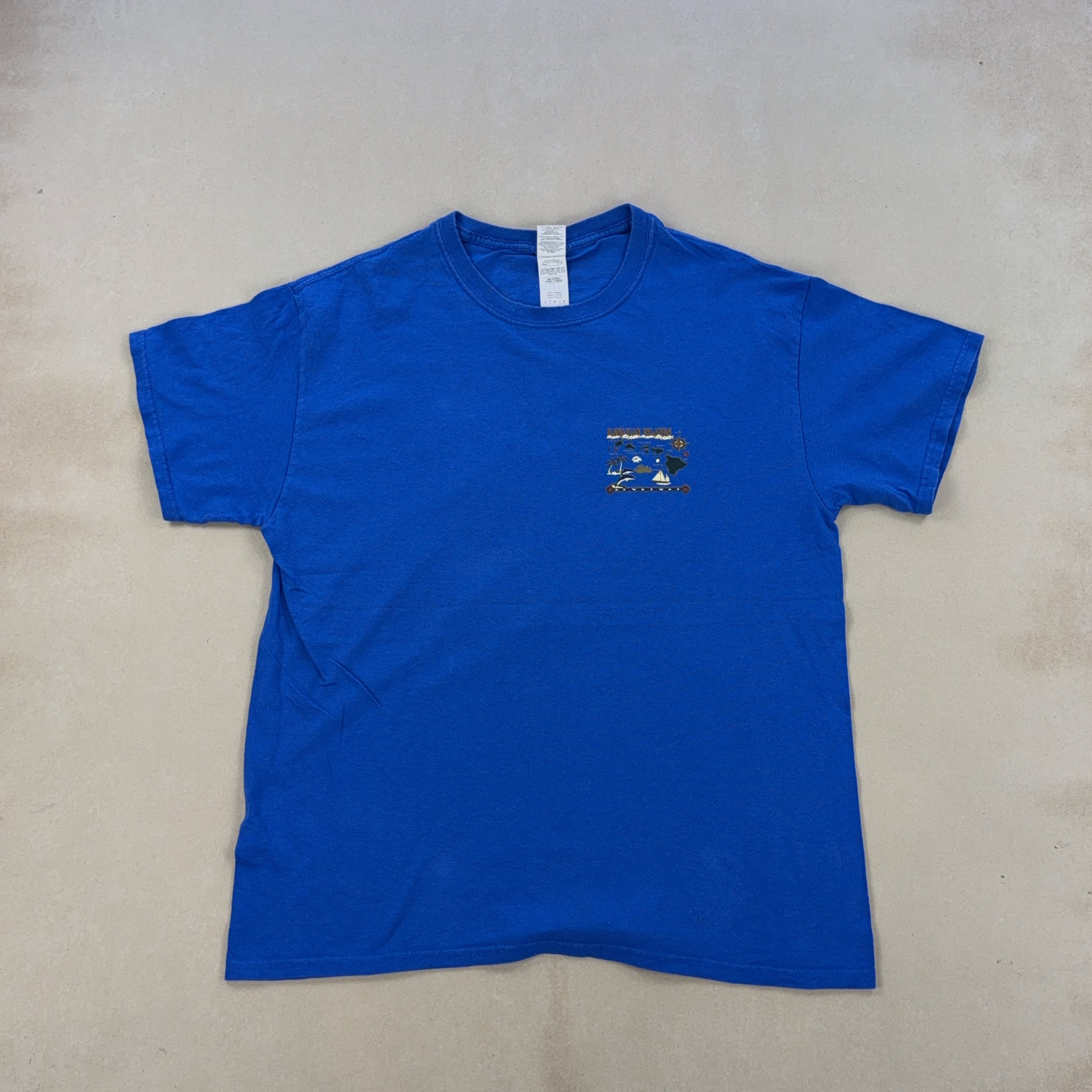 HAWAIIAN ISLANDS TEE - LARGE