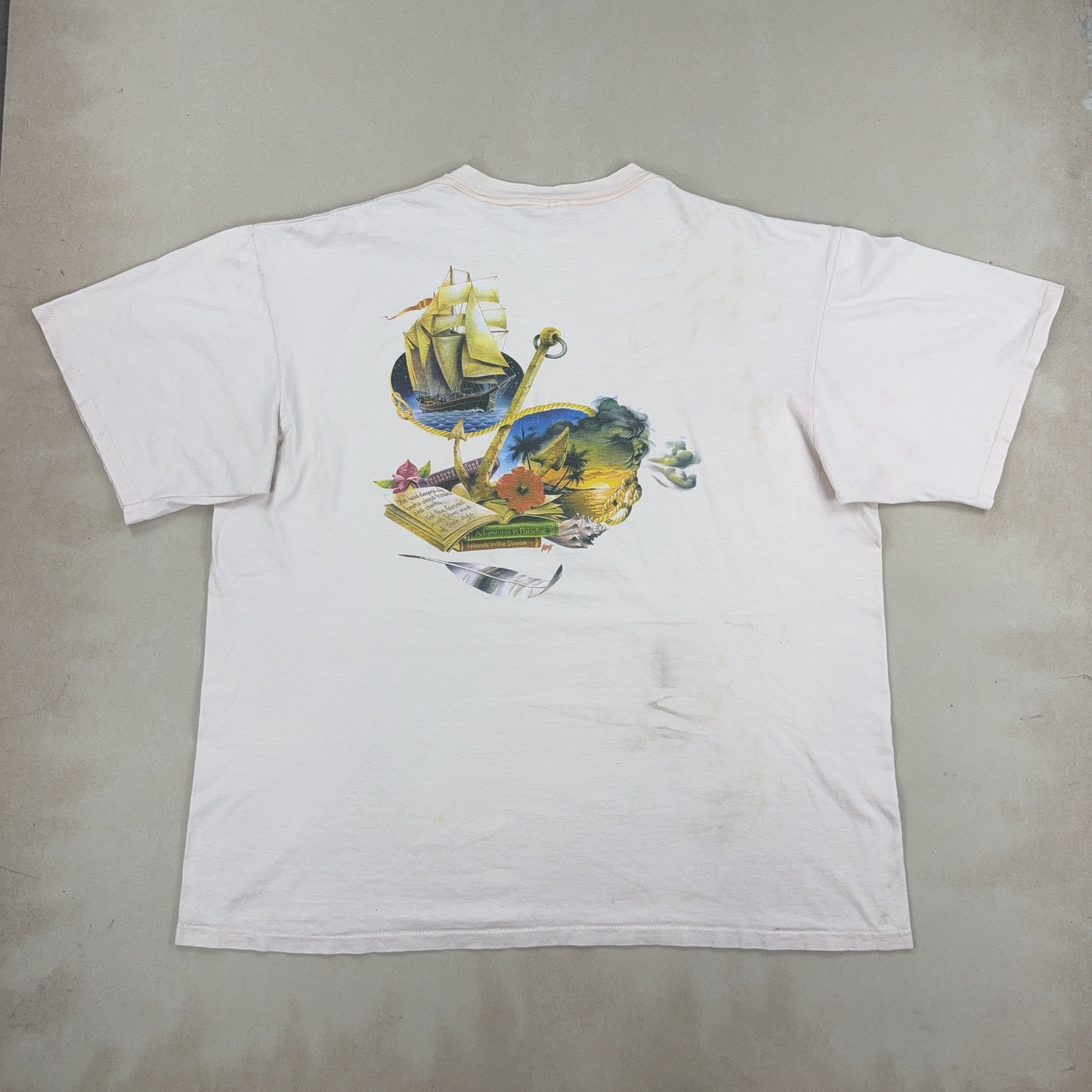 GRAPHIC - WHITE TEE - 2X LARGE