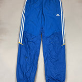 ADIDAS BLUE SPORT PANTS - LARGE