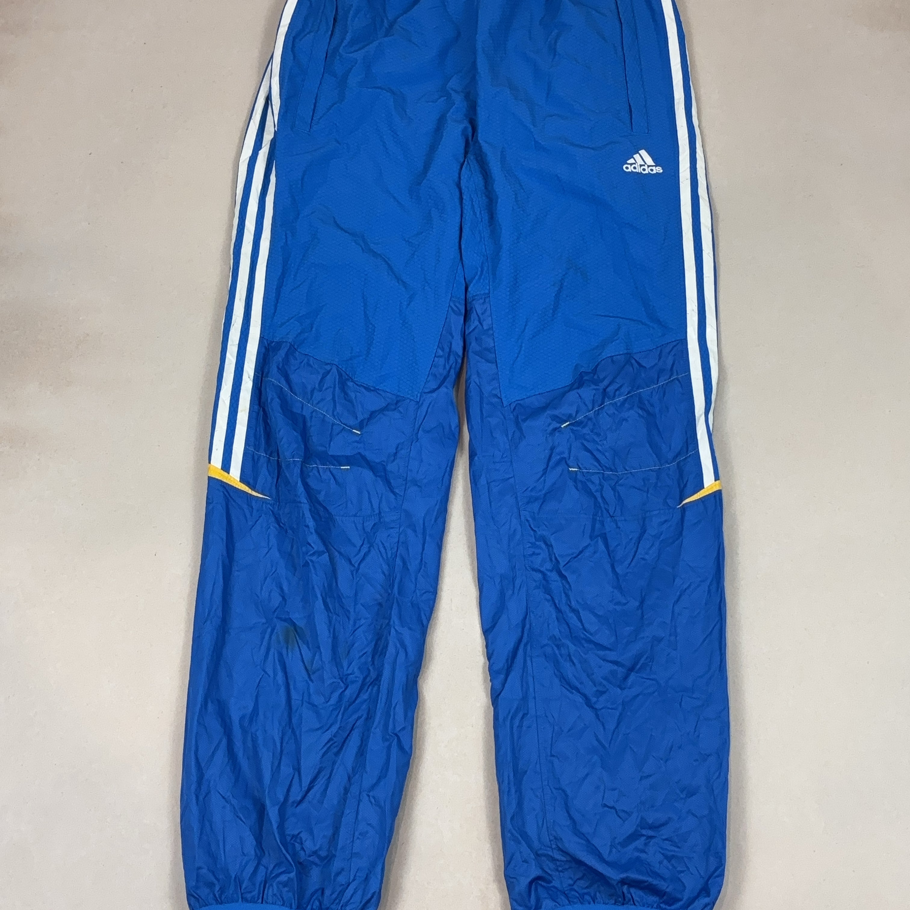 ADIDAS BLUE SPORT PANTS - LARGE