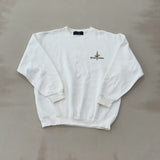 LOCAL MOTION WHITE CREW - LARGE