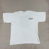 'DIRT BIKE' WHITE TEE - LARGE