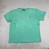 RALPH LAUREN GREEN TEE - LARGE
