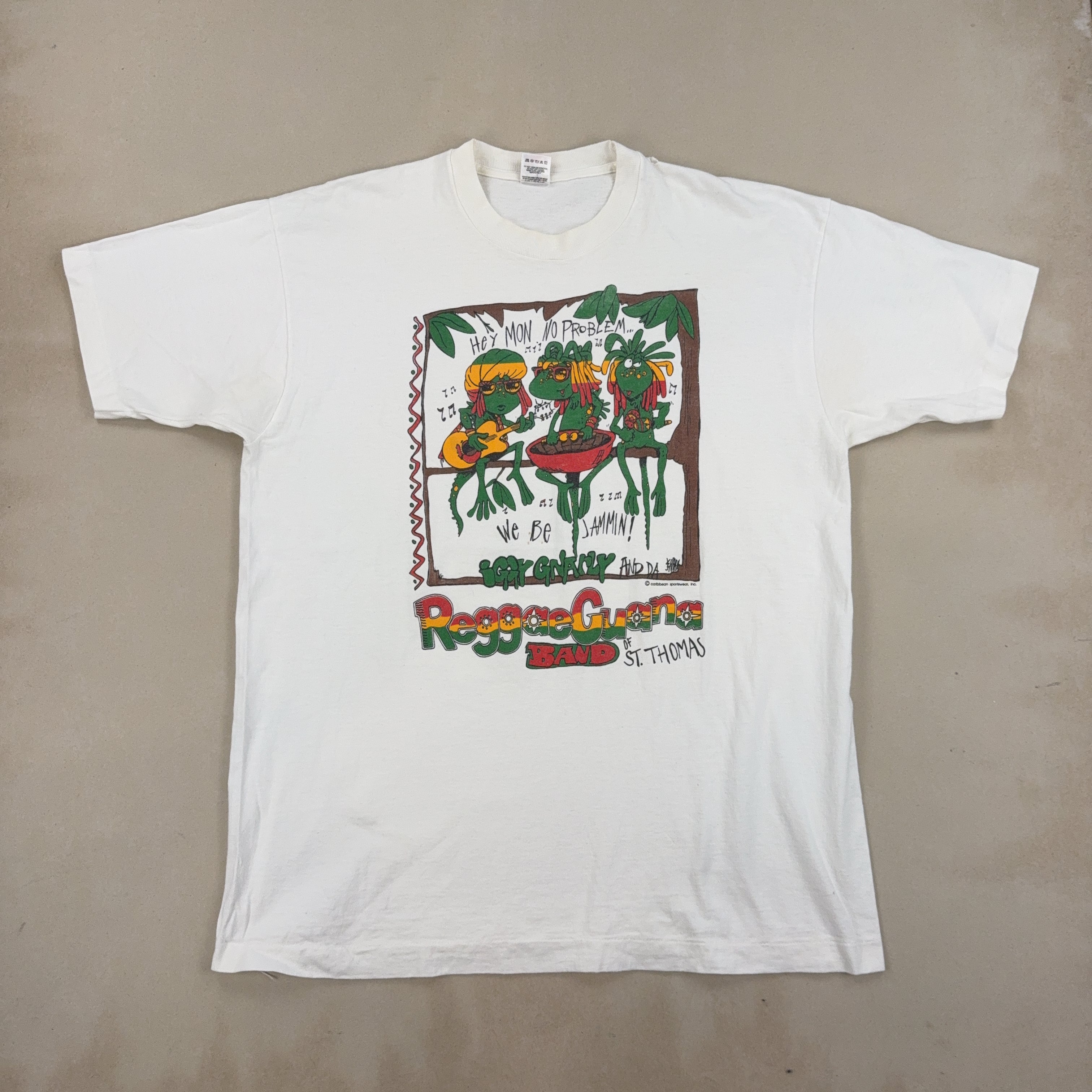 REGGAE GRAPHIC TEE - X LARGE