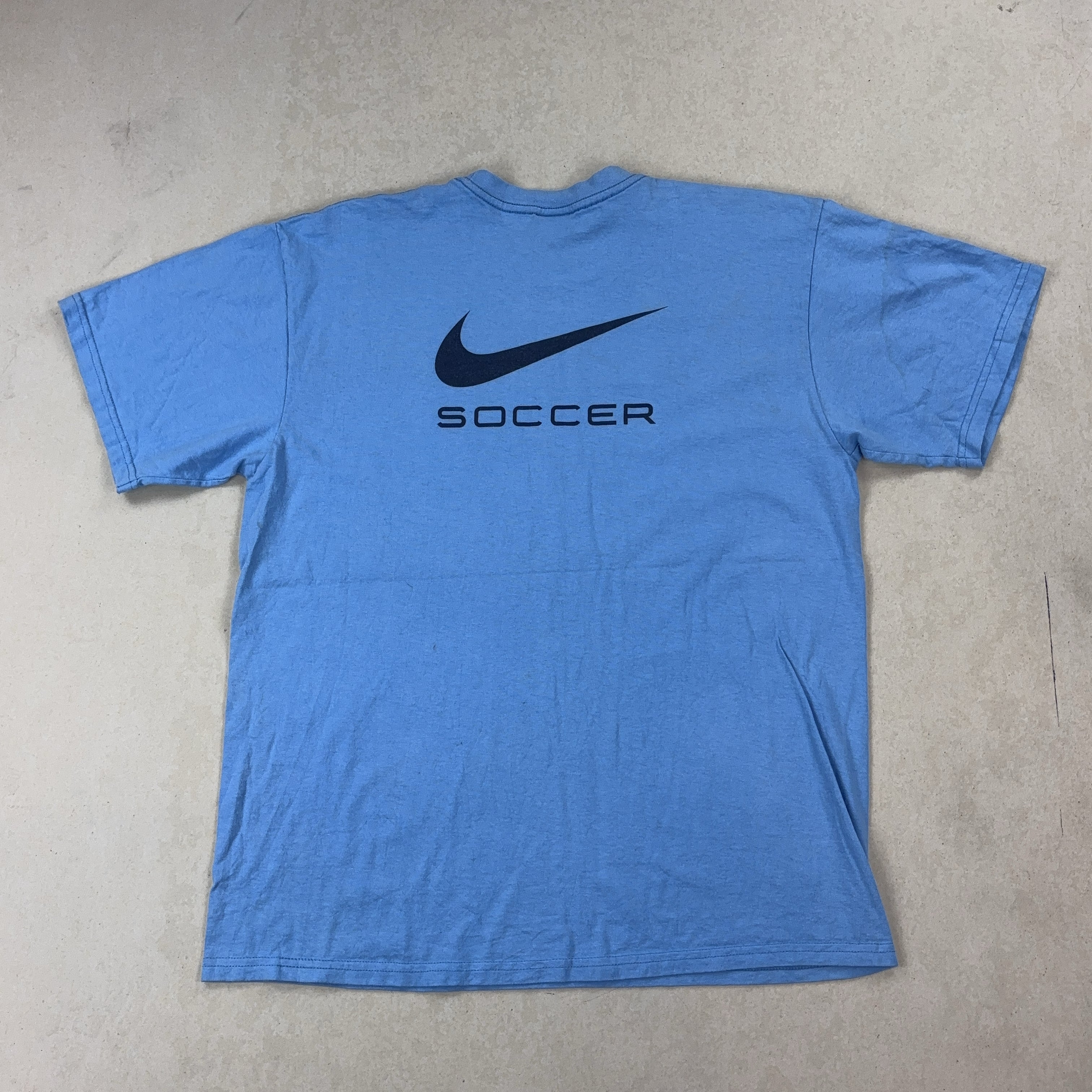 NIKE BLUE TEE - MEDIUM