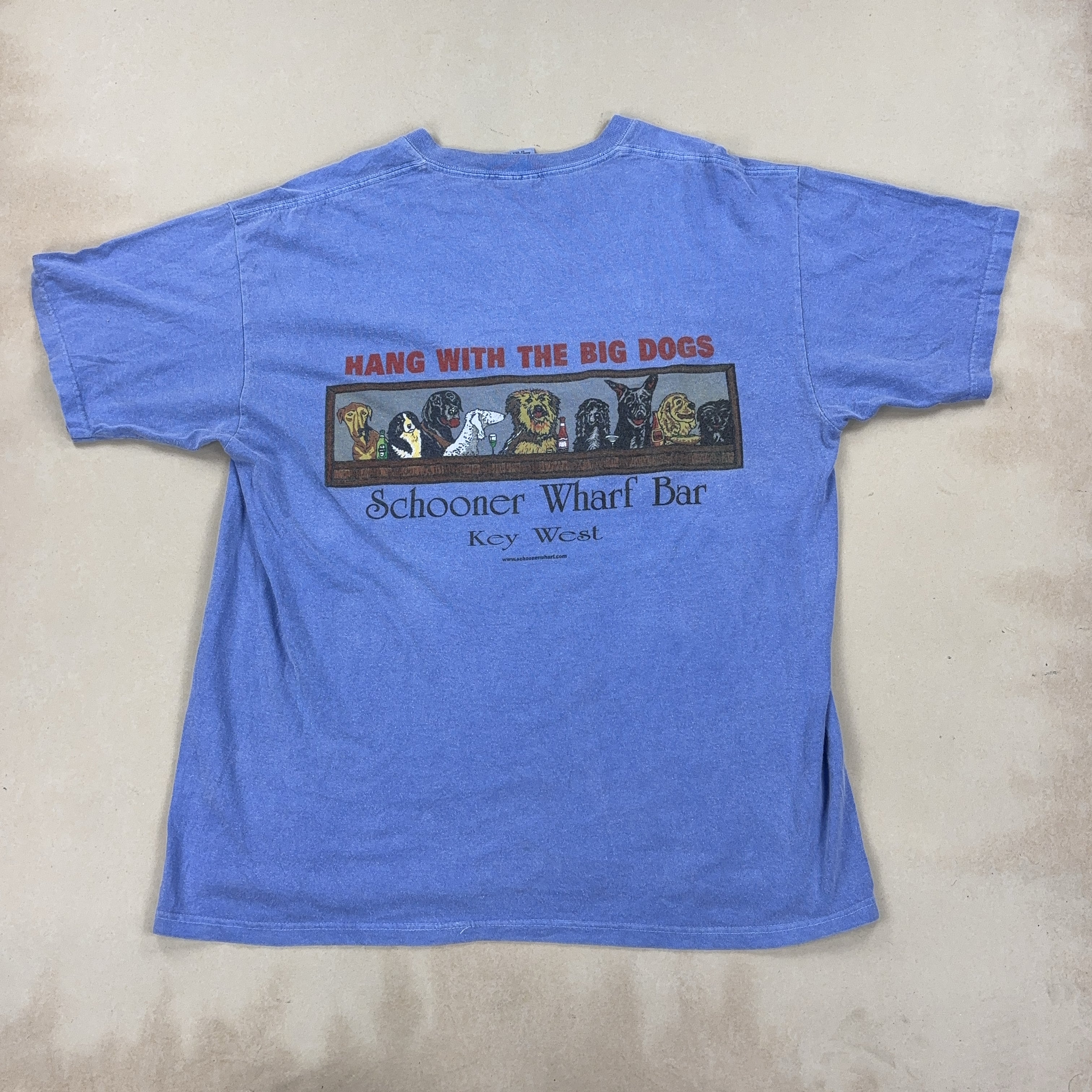 'SCHOONER WHARF BAR' TEE - X LARGE