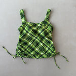 PLAID TANKINI - MEDIUM