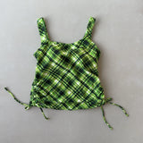 PLAID TANKINI - MEDIUM