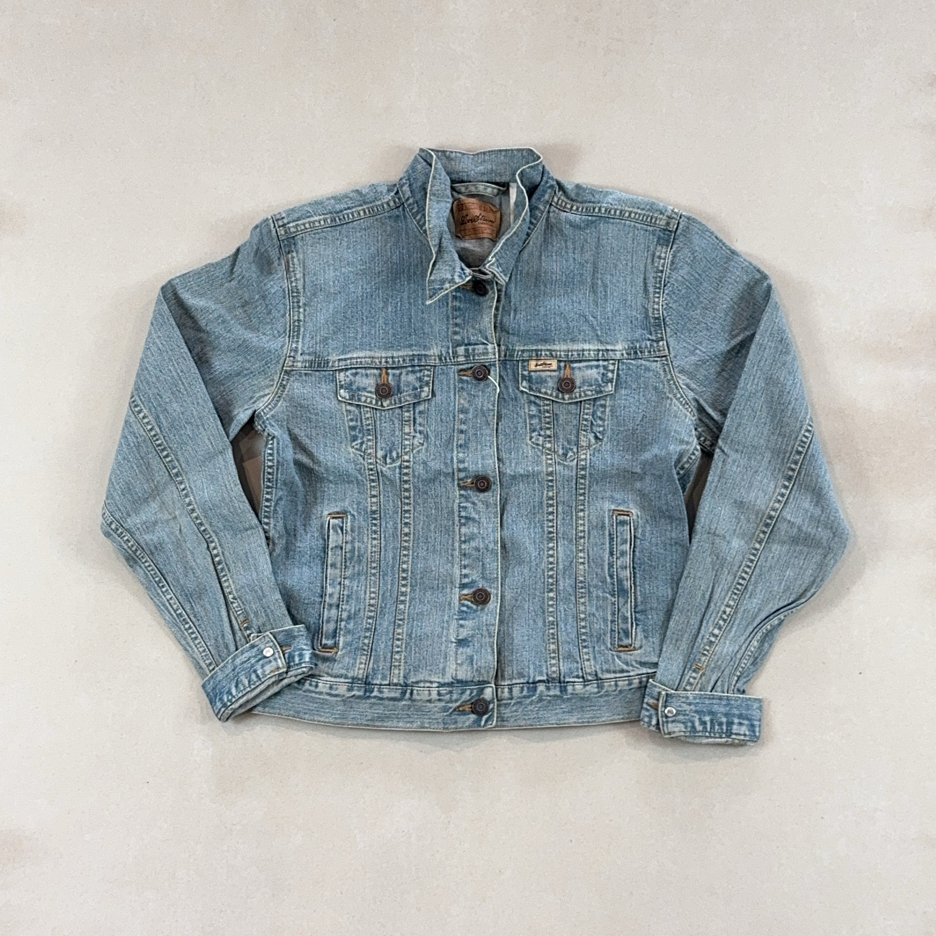 LEVI'S LIGHT WASH DENIM JACKET - SMALL