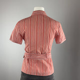 STRIPED RED SHIRT - SMALL