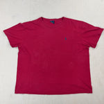 RALPH LAUREN RED TEE - X LARGE