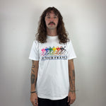 GRAPHIC WHITE TEE - MEDIUM