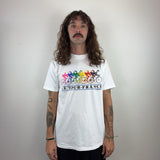 GRAPHIC WHITE TEE - MEDIUM