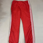 ADIDAS RED SPORT PANTS - X LARGE